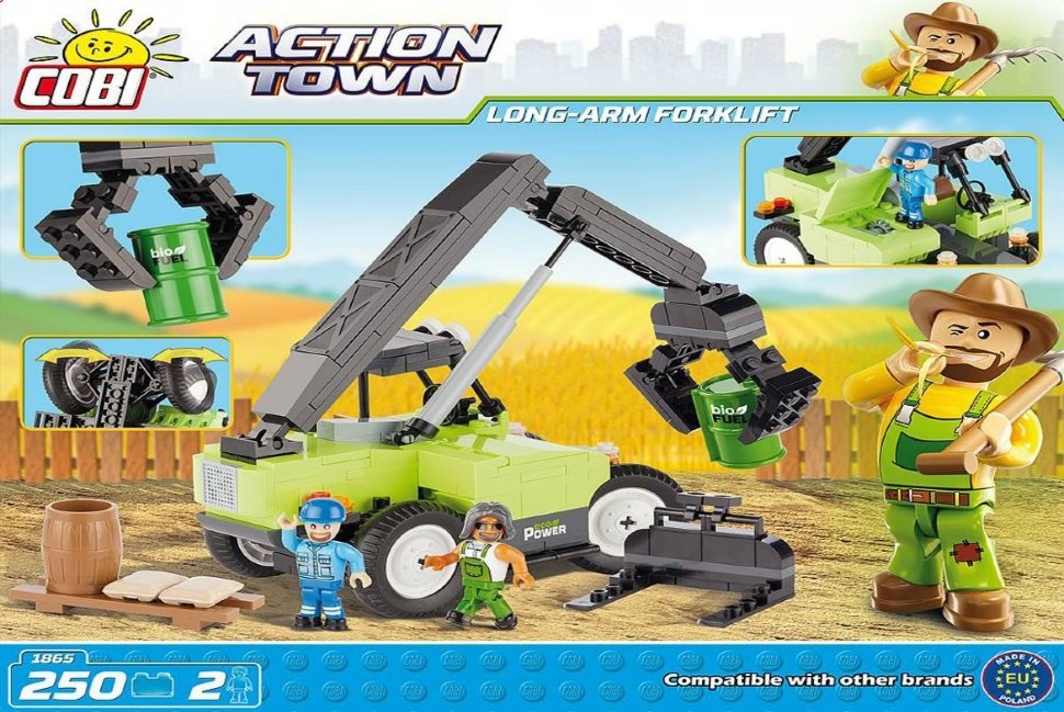 Конструктор COBI Long Arm Forklift - COBI-1865