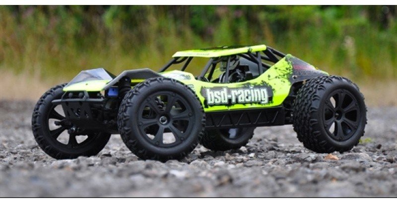 Радиоуправляемый багги BSD Racing Prime Desert Assault V2 Buggy Brushless 4WD RTR масштаб 1:10 2.4G - BS218R