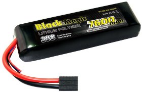 Аккумулятор Black Magic LiPo 7.4V 2S 30C 7600 mAh - BM-A30-7602TR