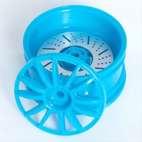 Комплект дисков (4шт.), со сменными спицами, синие