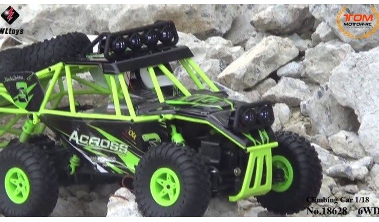 Радиоуправляемый внедорожник, масштаб 1:18, 2,4G WL Toys - 18628