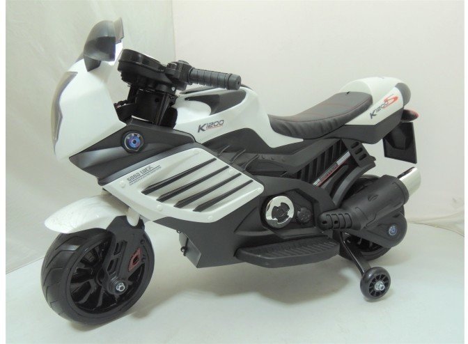 Электромотоцикл (белый) Jiajia - LQ-168