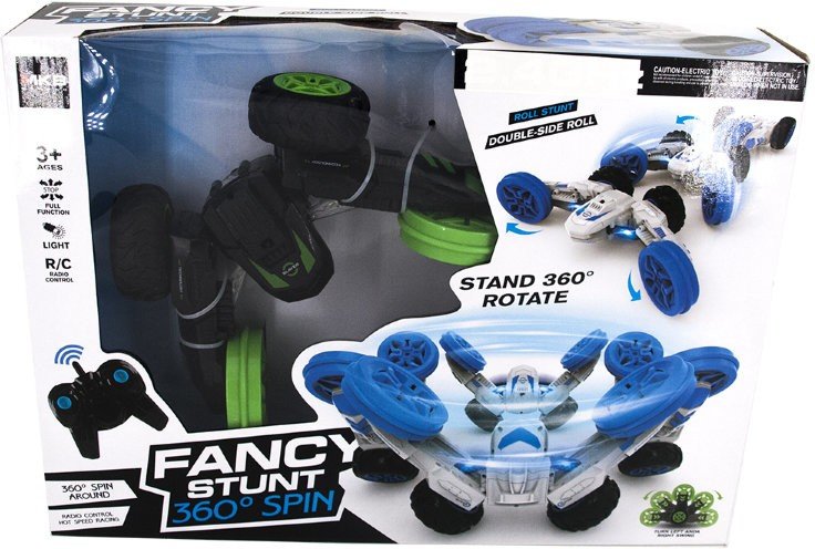 Радиоуправляемая машина Перевертыш Fancy Stunt Black - 5588-608