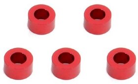 Alum. spacer 3X5.5X3.0 (red) (5) - MST-820028R