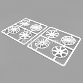 Комплект спиц для дисков со сменными спицами (8шт.), белые