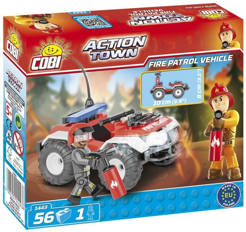 Конструктор COBI Пожарный квадроцикл - COBI-1443