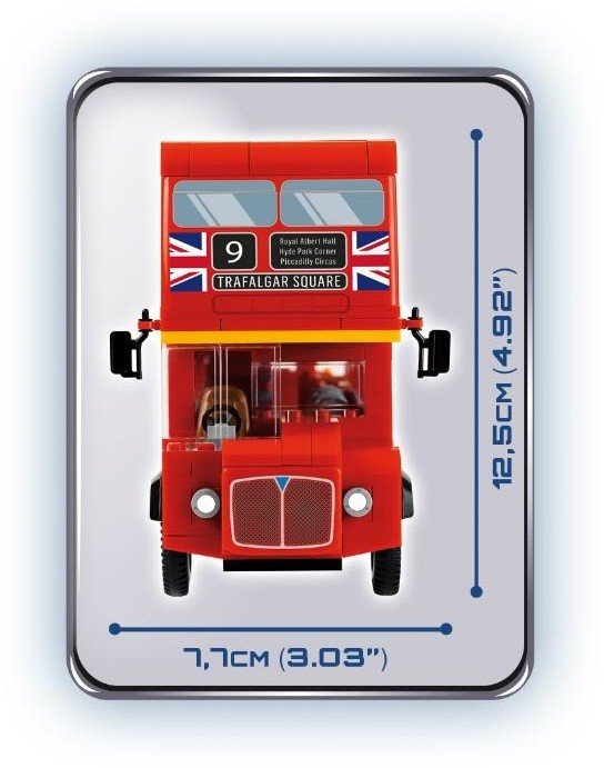 Конструктор COBI Лондонский двухэтажный экскурсионный автобус - COBI-1885