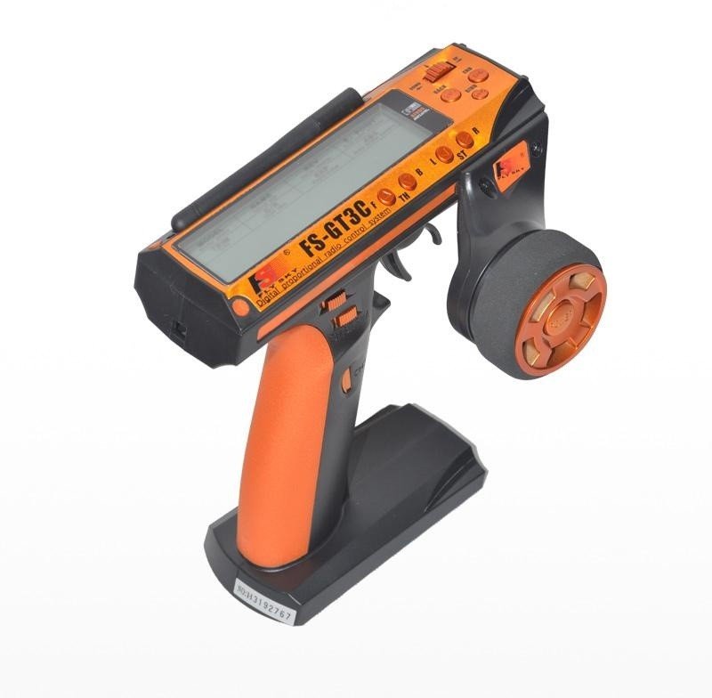 Радиоаппаратура FlySky GT3C с приемником GR3E (3 канала) 2.4гГц - FS-GT3C+GR3E