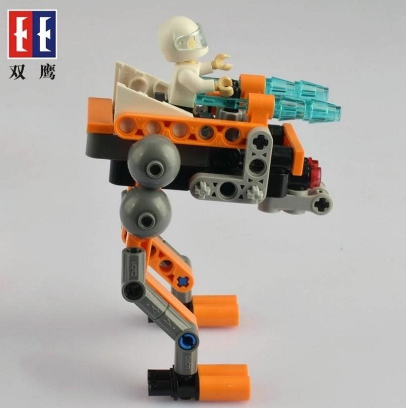 Конструктор Double E Cada Technics звездный отряд, собери звездный корабль с C54001W+02W+03W (103 детали) - C54004W