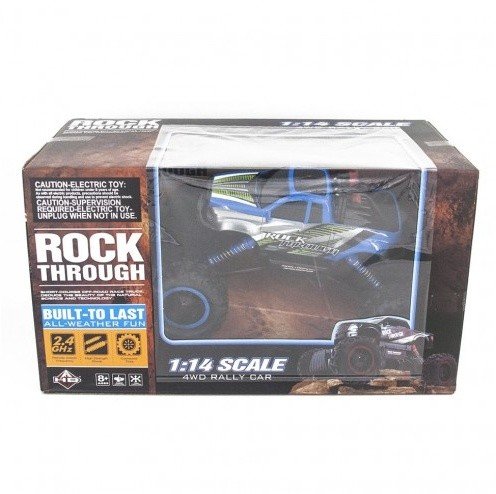 Радиоуправляемый краулер HuangBo Toys Rock Crawler 4WD 1:14 RTR 2.4G - HB-P1402 