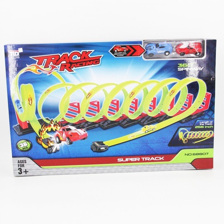 Детский пусковой трек TENGLEADER Track Racing длина трека 650 см - 68807