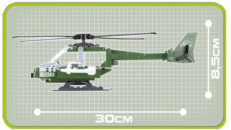 Конструктор COBI EAGLE ATTACK HELICOPTE - COBI-2362