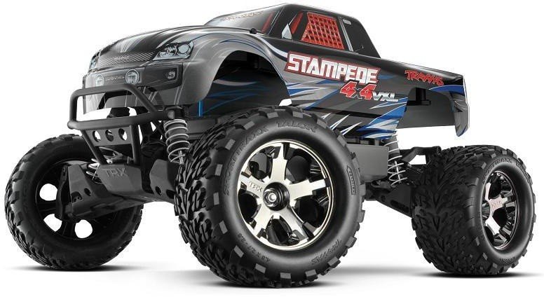 Радиоуправляемый монстр Stampede 4x4 VXL 4WD RTR масштаб 1:10 2.4G - TRA67086-4