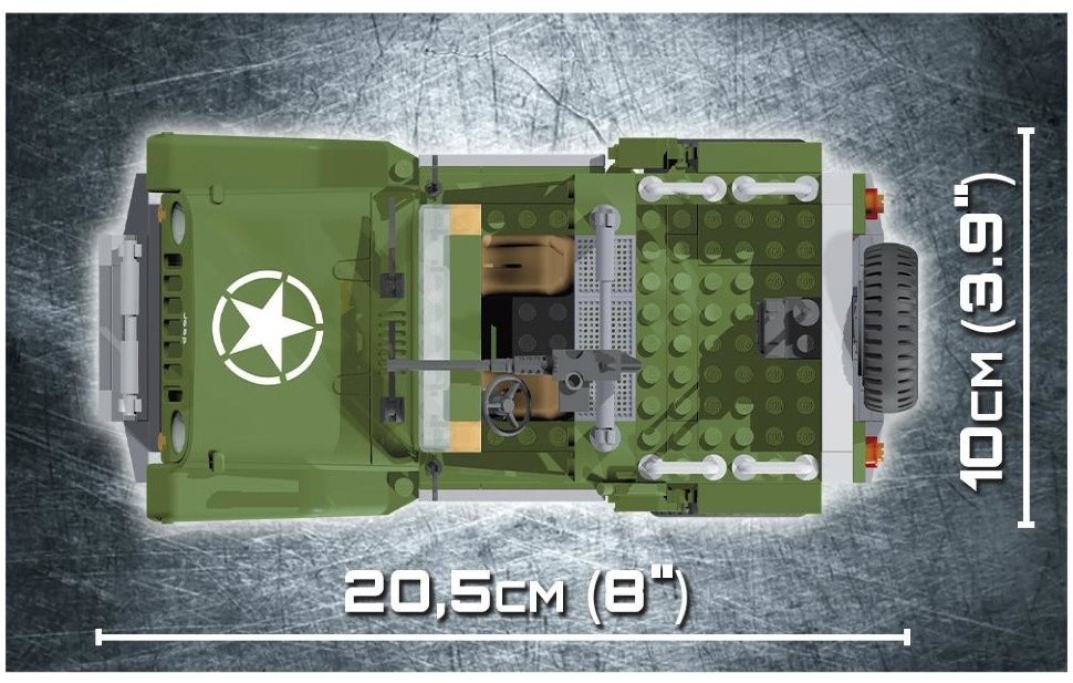 Конструктор COBI WRANGLER MILITARY - COBI-24260