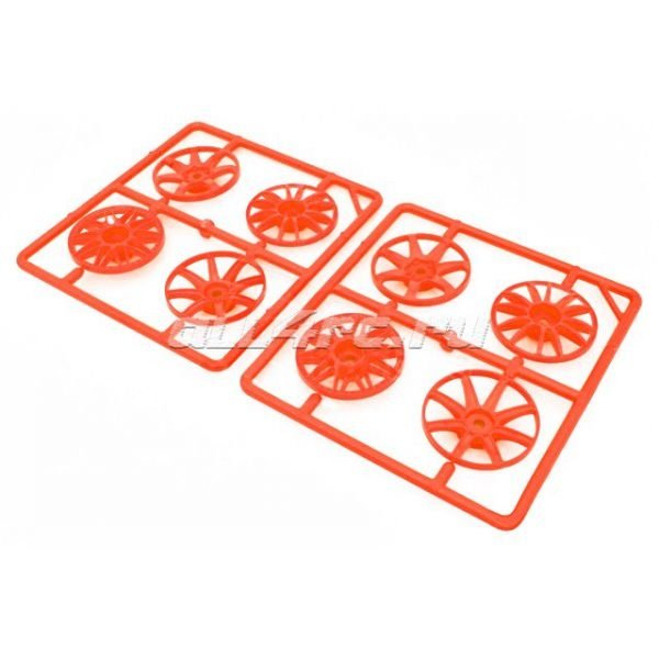 Колеса к радиоуправляемым машинам Комплект спиц для дисков со сменными спицами (8шт.), оранжевые