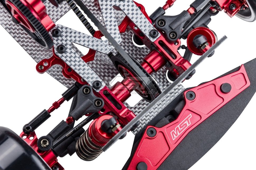 MS-01D VIP II 1/10 Scale 4WD Electric Drift Car Chassis ARR (SSG) (red)