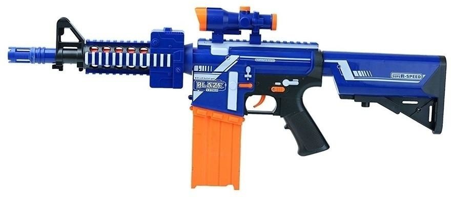 Автомат Zecong Toys *BlazeStorm* с мягкими пулями на батарейках - ZC7054