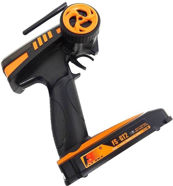 Радиоаппаратура FlySky GT2 (2 канала) с приемником GR3E (3 канала) 2.4гГц - FS-GT2+GR3E