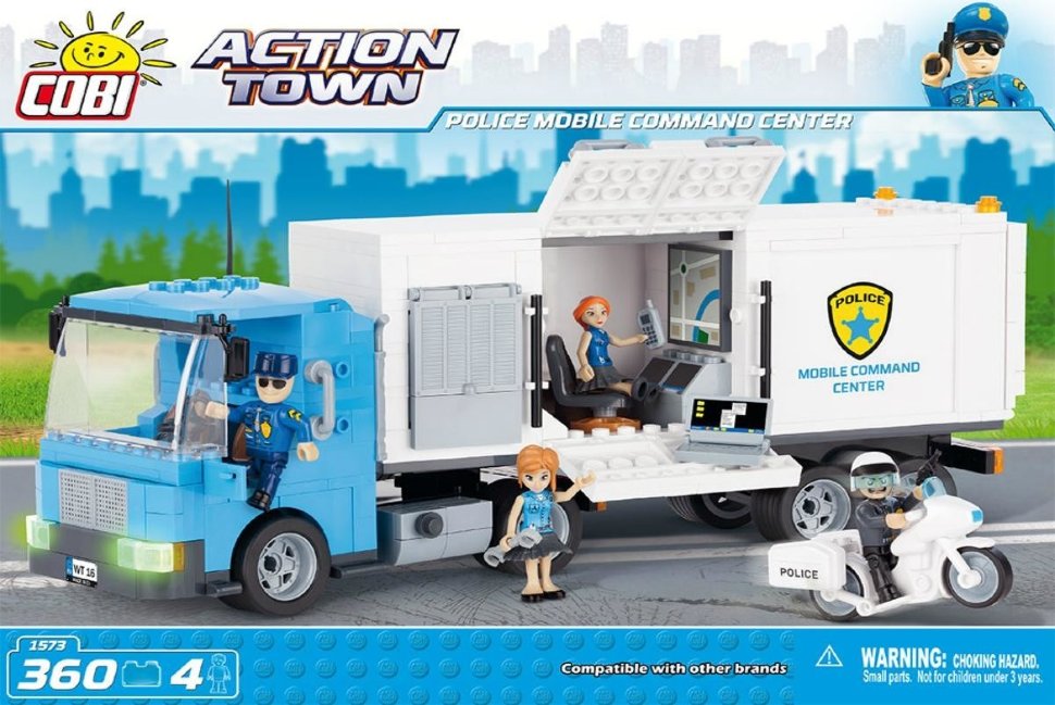 Конструктор COBI Police Mobile Command Center - COBI-1573