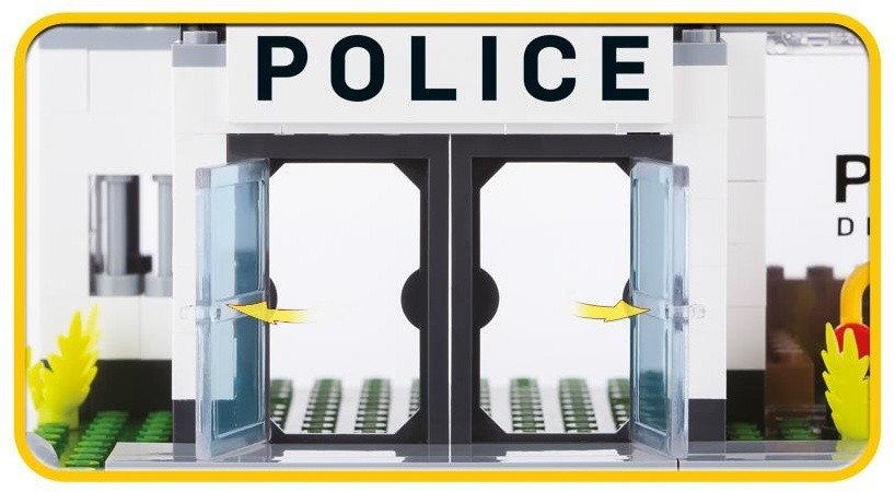 Конструктор COBI Police HQ - COBI-1574