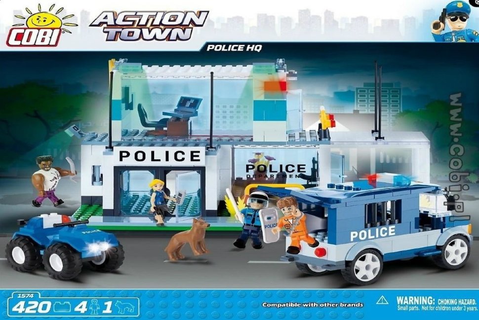 Конструктор COBI Police HQ - COBI-1574